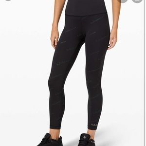 NWT LIMITED EDITION LULULEMON WUNDER TRAIN LOGO